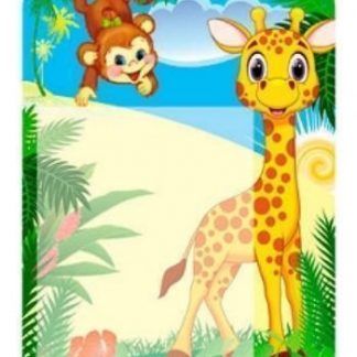 Купить Стенд универсальный для детского сада "Жираф и обезьянка" в Москве по недорогой цене
