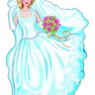 Купить Плакат вырубной "Невеста" в Москве по недорогой цене