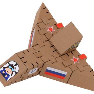 Купить Конструктор из картона "Йохокуб. Самолет" в Москве по недорогой цене