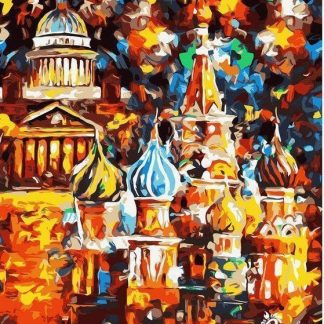 Купить Рисование по номерам "Соборы" в Москве по недорогой цене