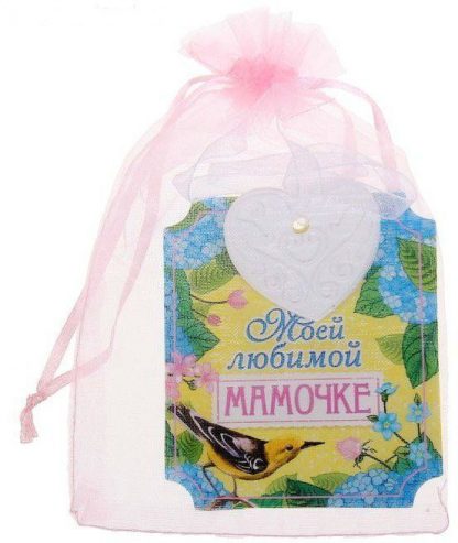 Купить Подвеска-пожелание "Моей любимой мамочке" в Москве по недорогой цене