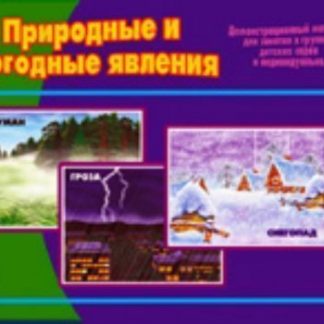 Купить Демонстрационный материал. Природные и погодные явления в Москве по недорогой цене