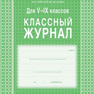 Купить Классный журнал. 5-9 классы: блок-бумага газетная в Москве по недорогой цене