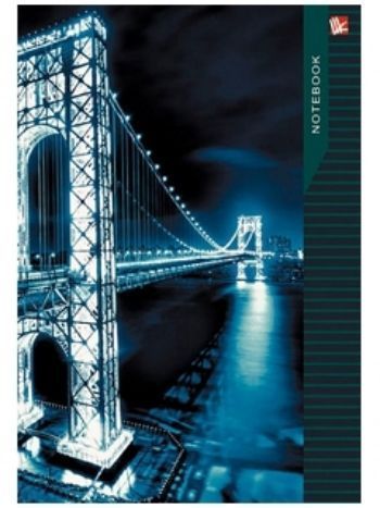 Купить Книга для записей "Ночной мост" в Москве по недорогой цене