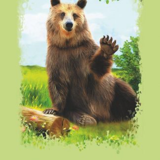 Купить Блокнот (с изображением медведя) в Москве по недорогой цене
