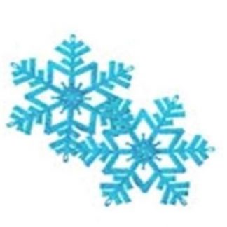 Купить Набор пластиковых украшений "Снежинки" в Москве по недорогой цене