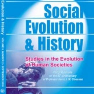 Купить Social Evolution & History. Volume 9