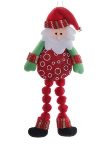 Купить Игрушка мягкая подвесная "Дед Мороз" в Москве по недорогой цене
