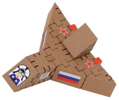 Купить Конструктор из картона "Йохокуб. Самолет" в Москве по недорогой цене