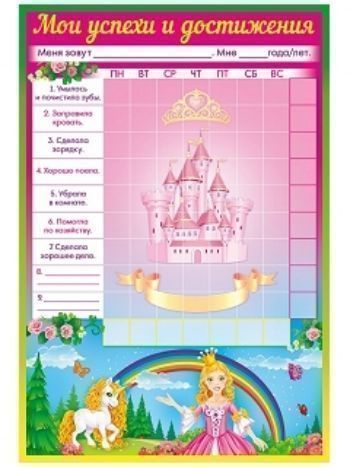 Купить Плакат-мотиватор "Для маленьких принцесс" в Москве по недорогой цене