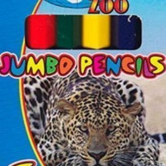 Купить Набор цветных карандашей "JUMBO ZOO". 6 цветов в Москве по недорогой цене