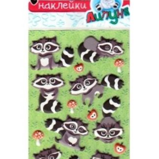 Купить Наклейки зефирные "Животные 3" в Москве по недорогой цене
