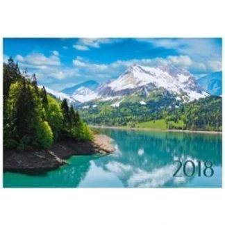 Купить Календарь настенный одноблочный "Пейзаж. Красота гор" 2018 в Москве по недорогой цене