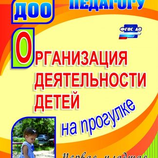 Купить Организация деятельности детей на прогулке. Первая младшая группа. Программа для установки через Интернет в Москве по недорогой цене