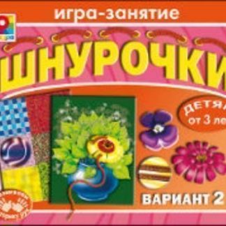 Купить Игра-занятие "Шнурочки". Вариант 2 в Москве по недорогой цене