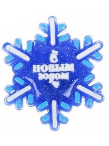 Купить Магнит акриловый "Снежинка" в Москве по недорогой цене