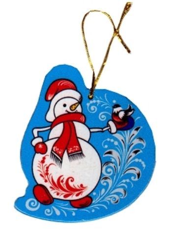 Купить Игрушка новогодняя "Снеговик" в Москве по недорогой цене